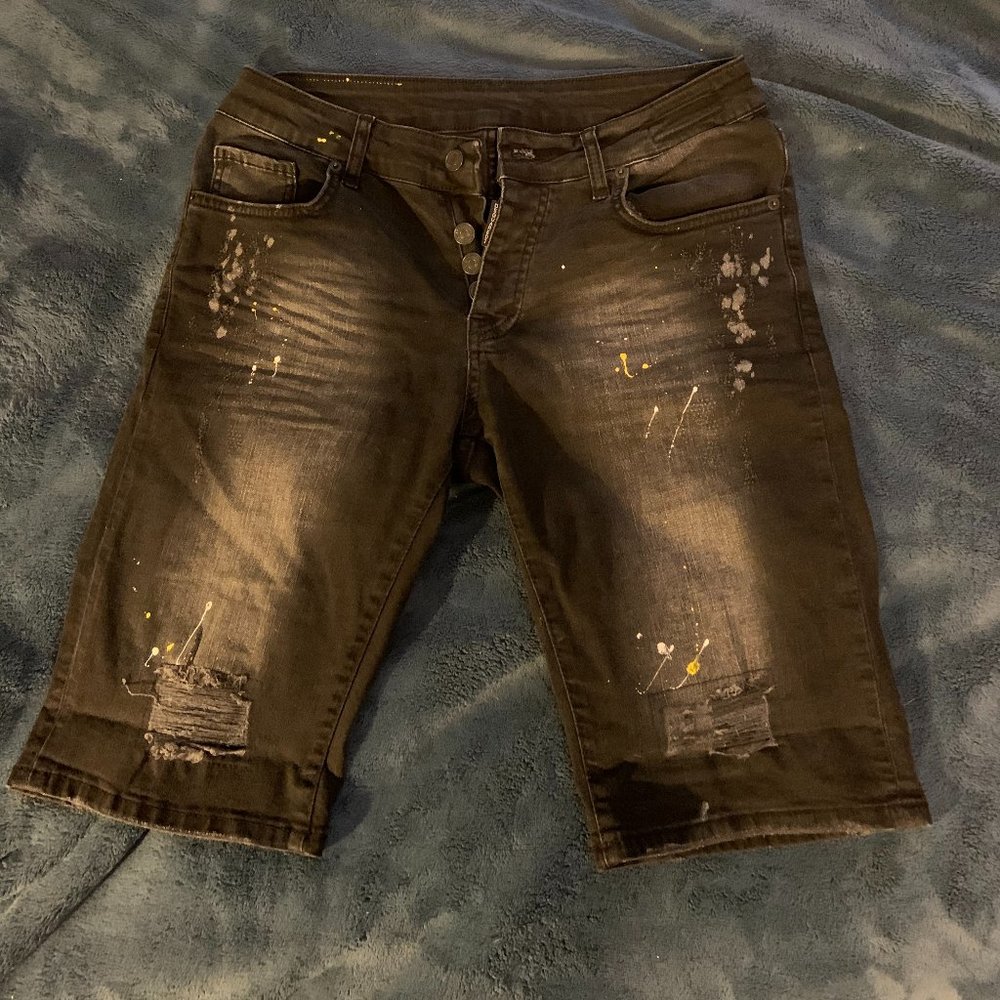 DSQUARED2 Denim Slim Jean Shorts (EU52/US36)